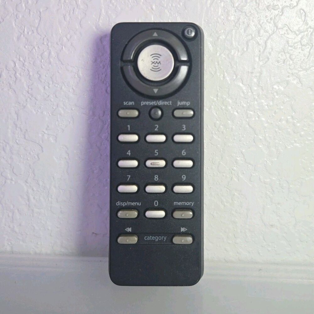 XM Satellite Radio Remote Control RC-XM1 Delphi SkyFi Roady MyFi – Tested Works